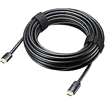 映像用ケーブル SANWA SUPPLY 500-HDMI013-10 HDMIケーブル 10m（イコライザ内蔵・4K/30Hz対応・HDMI正規認証